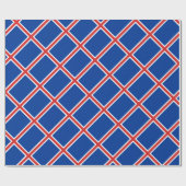 Lage kosten! IJslandse vlag Cadeaupapier (Vlak)