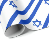 Lage kosten! Israëlische vlag Cadeaupapier (Rol Hoek)