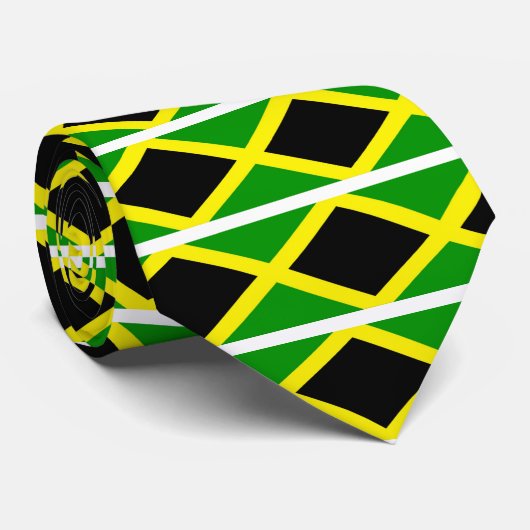 Lage kosten! Jamaica Flag Stropdas (Opgerold)