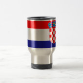 Lage kosten! Kroatische vlag Reisbeker (Center)
