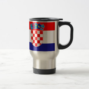 Lage kosten! Kroatische vlag Reisbeker