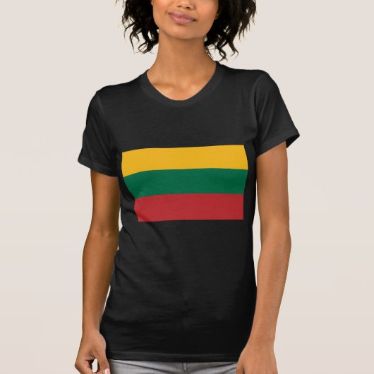 Lage kosten! Litouwse vlag T-shirt (Voorkant)