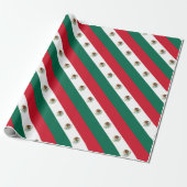 Lage kosten! Mexicaanse vlag Cadeaupapier (Uitgerold)