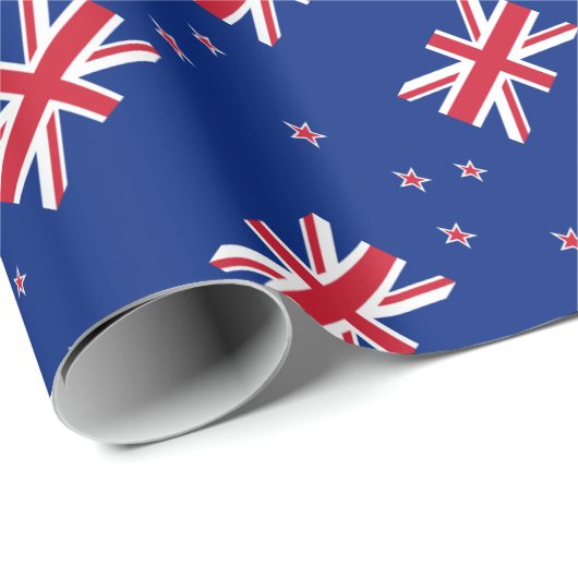 Lage kosten! Nieuw-Zeelandse vlag Cadeaupapier (Rol Hoek)