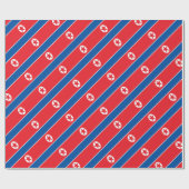 Lage kosten! Noord-Koreaanse vlag Cadeaupapier (Vlak)