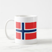 Lage kosten! Noorse vlag Koffiemok (Links)