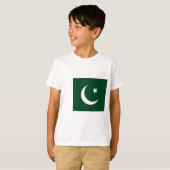 Lage kosten! Pakistaanse vlag T-shirt (Voorkant volledig)