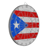 Lage kosten! Puerto Rico Flag Dartbord (Voorkant Links)