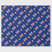 Lage kosten! Sint-Helena, Ascension Tristan Flag Cadeaupapier (Vlak)