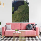 Lage landen canvas afdruk (Insitu (Woonkamer))