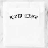 Lage Leven Lowrider Lifestyle Oude School Rechthoekige Sticker (Tas)