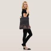 Lage melkweghoek tote bag (Op model)