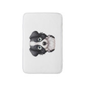 Lage Poly Dachshund - Super Schattigee Miniatuur D Badmat (Voorkant Verticaal)