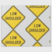 Lage schouderplaat cadeaupapier (Vlak)