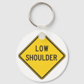 Lage schouderplaat sleutelhanger (Achterkant)