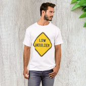 Lage schouderplaat t-shirt