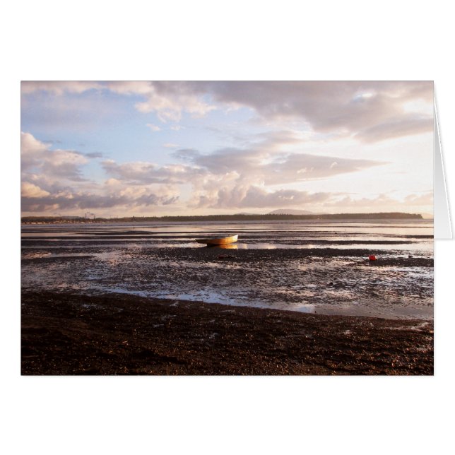 LAGE TIDE BIJ SUNSET (Voorkant Horizontaal)