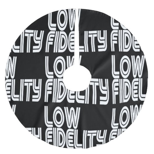 Lage trouw kerstboom rok (Voorkant)