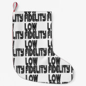 Lage trouw kleine kerstsok (Voorkant)