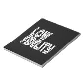 Lage trouw notitieblok (Linkerzijde)