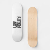 Lage trouw persoonlijk skateboard (Voorkant)