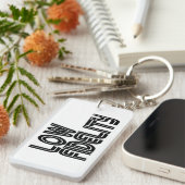 Lage trouw sleutelhanger (Voorkant Rechts)