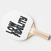 Lage trouw tafeltennisbatje (Zijkant)