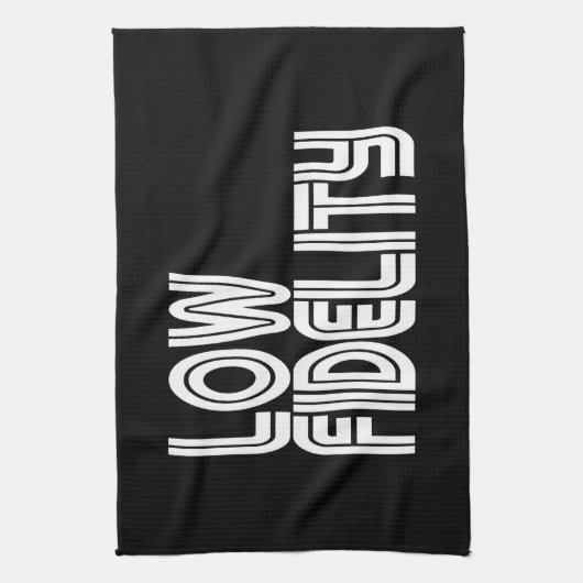 Lage trouw theedoek (Verticaal)