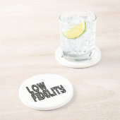 Lage trouw zandsteen onderzetter (Zijkant)