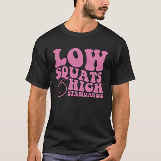 Lage vierkant hoge standaarden t-shirt (Voorkant)