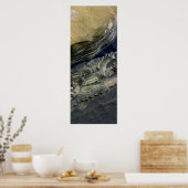 Lagen blootgesteld aan Polar Canyon Poster (Keuken)