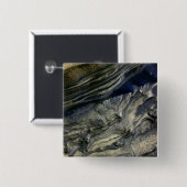 Lagen blootgesteld aan Polar Canyon Vierkante Button 5,1 Cm (Voorkant /achterkant)