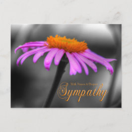 Lagen en sympathie Paarse Oranje kever Briefkaart