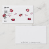 Lagen en Visitekaartje hart (Voorkant / Achterkant)