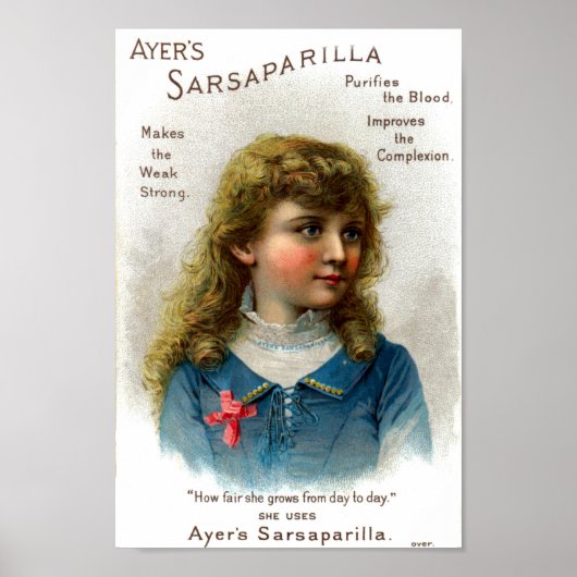 Lagen hoe eerlijk ze  wordt Adverteren Poster (Voorkant)