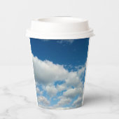 Lagen in de wolken papieren bekers (Achterkant)