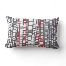 Lagen in rood en grijs