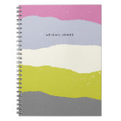 Lagen Journal - Chartreuse Notitieboek (Voorkant)