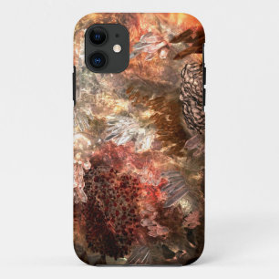 Lagen Kristallen met Rustieke Tint Case-Mate iPhone Case