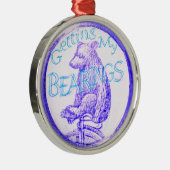 "Lagen" Metalen Ornament (Rechts)