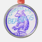 "Lagen" Metalen Ornament (Voorkant)