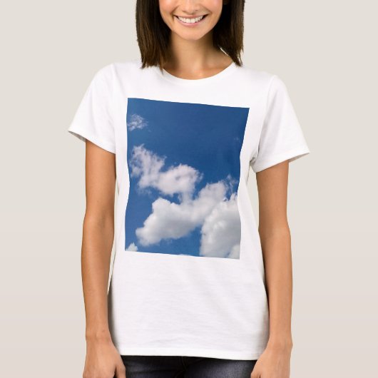 Lagen naar de wolken t-shirt (Voorkant)