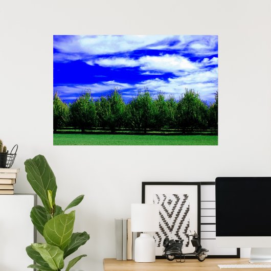 Lagen Natuur Poster (Thuiskantoor)