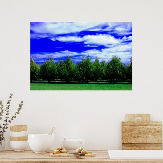 Lagen Natuur Poster (Keuken)