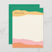 Lagen — Papier voor pompelmoezen Kaart (Voorkant / Achterkant)