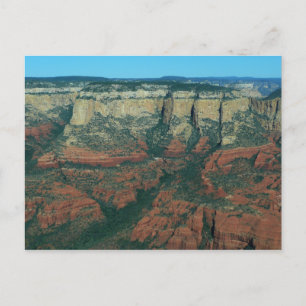 Lagen rode rotsen in Sedona Arizona Briefkaart