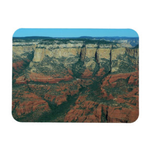 Lagen rode rotsen in Sedona Arizona Magneet