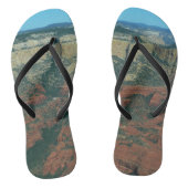 Lagen rode rotsen in Sedona Arizona Teenslippers (Voetbed)