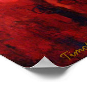 Lagen tijd - Canvas afdrukken Poster (Hoek)