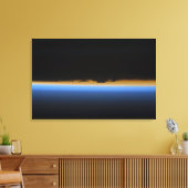 Lagen van de atmosfeer op aarde canvas afdruk (Insitu (Woonkamer))